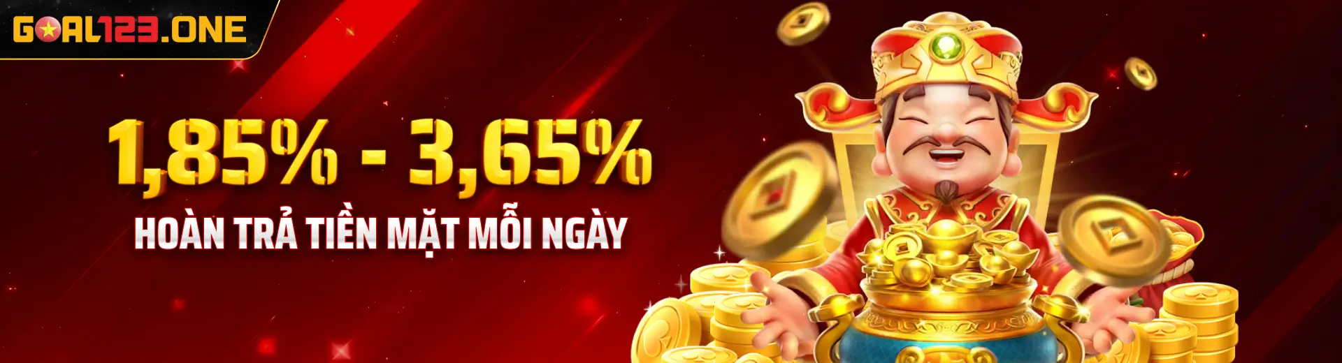 Hoàn trả tiền mặt mỗi ngày